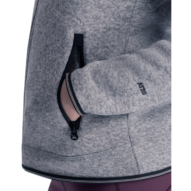 Trespass Dames toddy at200 fleecejack UTTP6264_greymarl large