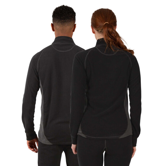 Trespass Unisex thriller thermische top en bodem set UTTP4555_black large