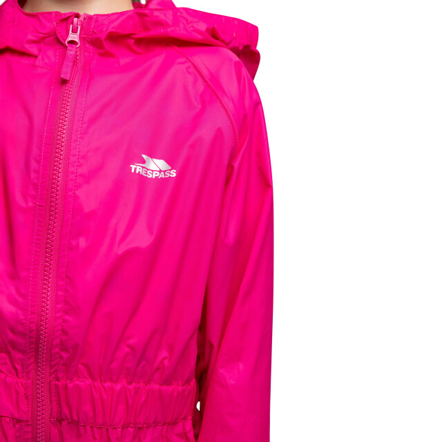 Trespass Kinderen/kinderen-knop waterdicht regenpak UTTP465_gerbera large