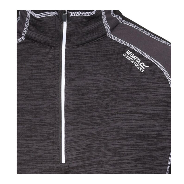 Regatta Heren hepley fleece UTRG6179_ashblack large