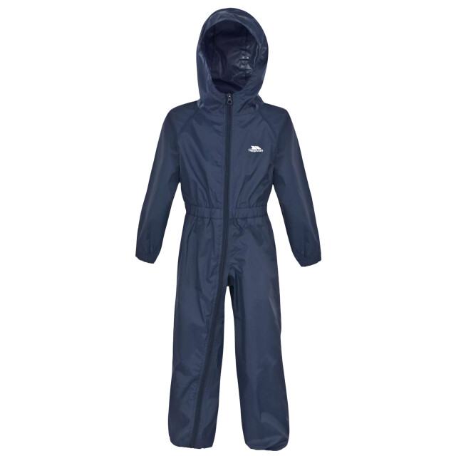 Trespass Kinderen/kinderen-knop waterdicht regenpak UTTP465_navyblue large