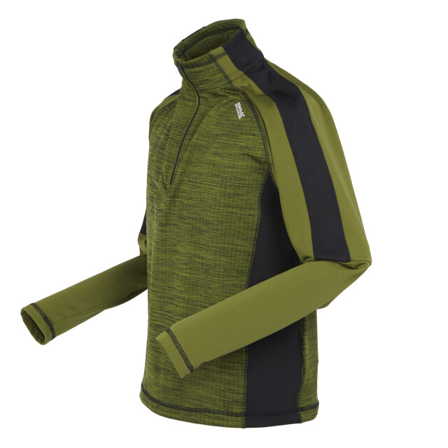 Regatta Heren hepley fleece UTRG6179_nephritegreenblack large