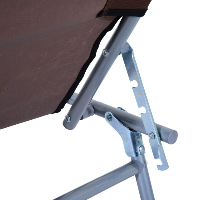 4goodz Ligbed opvouwbaar met zonnescherm inklapbaar 4 standen - 3079553 large