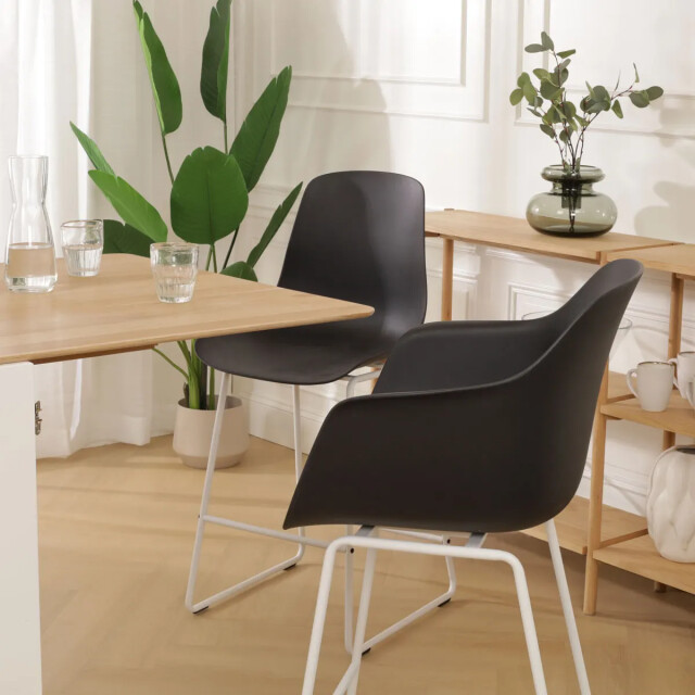 Nolon Nino-puk barkruk wit onderstel 75 cm 2393200 large