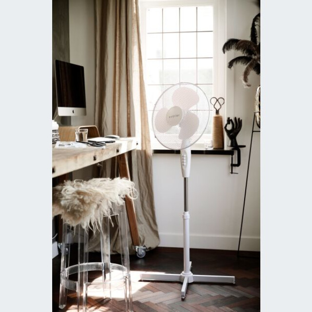 Zephyr Statiefventilator wit – krachtige verkoeling op warme dagen 3079088 large