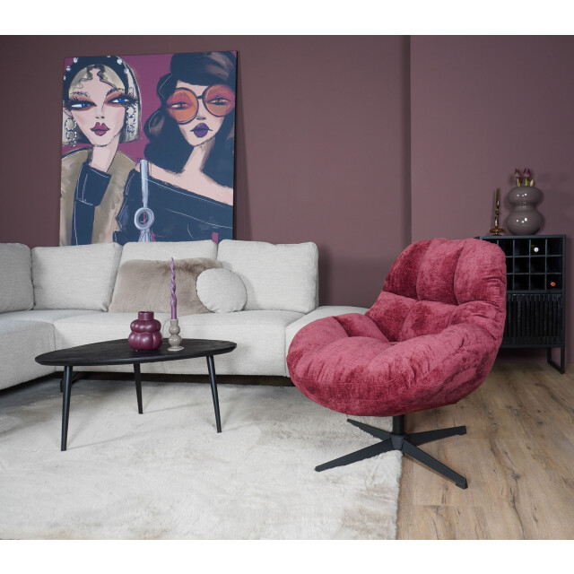 Home67 Fauteuil charlie bordeaux 3067961 large