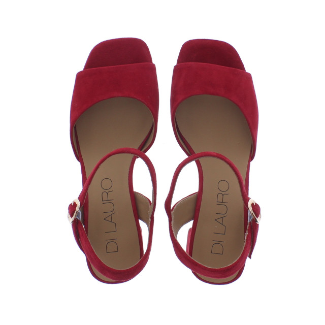 Di Lauro Tylina blok hak plateau | dames | maat: | suede 109046 large