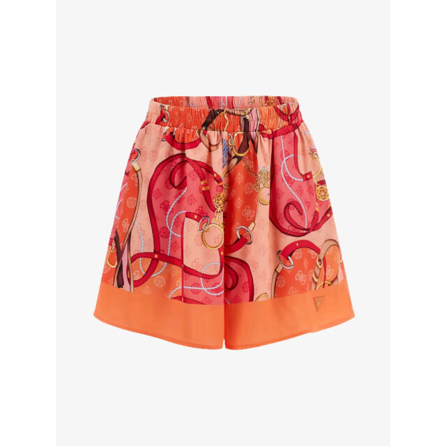 Guess Dames short glam chains orange E5GD04-WH4V0-P34K large