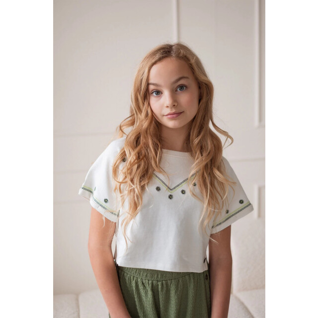 Like Flo Zomer sweater meisjes teens off cropped dazy F502-3311-001 large