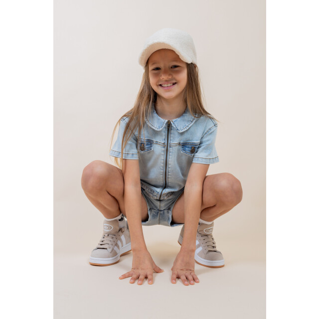 MAYCE Zomer jeans jumpsuit meisjes licht denim MY502-5605-800 large