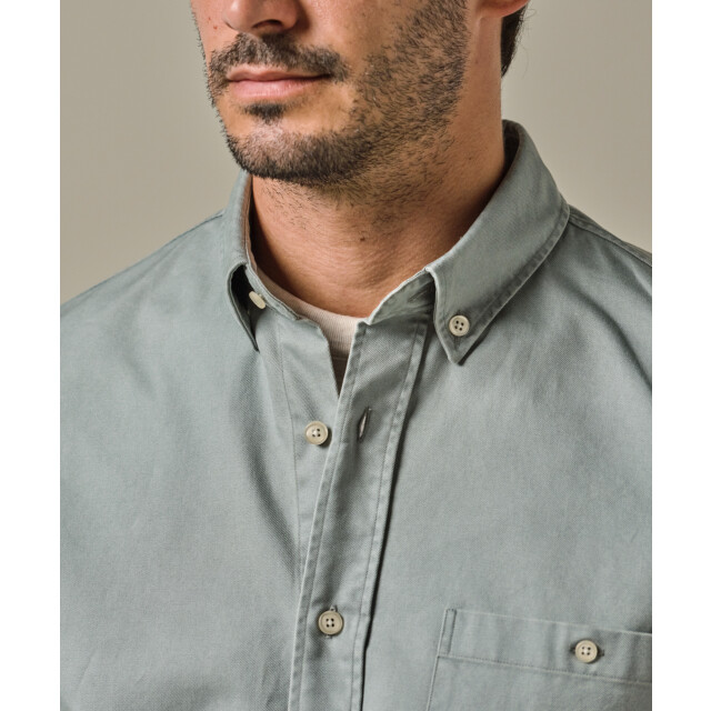 Profuomo shirt b.dwn rlxfit ppwh10044e z green 05631.369.0126 large