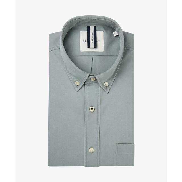 Profuomo shirt b.dwn rlxfit ppwh10044e z green 05631.369.0126 large