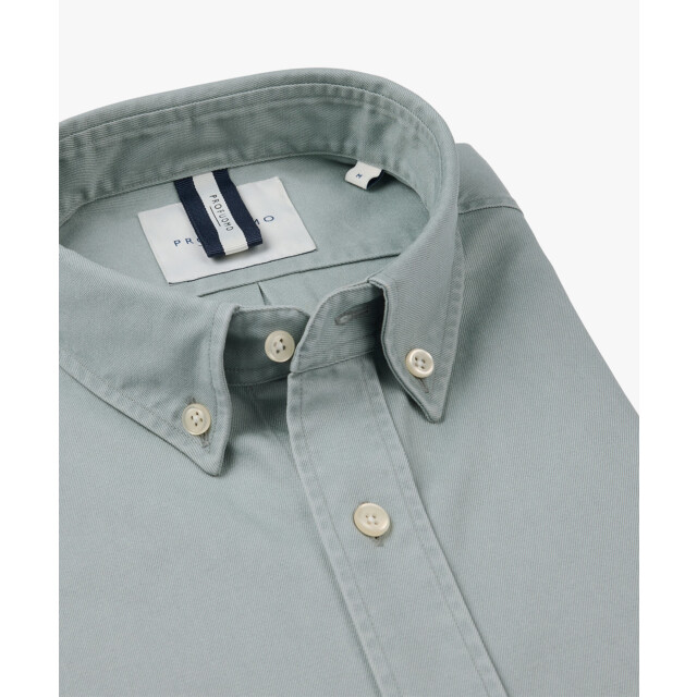 Profuomo shirt b.dwn rlxfit ppwh10044e z green 05631.369.0126 large