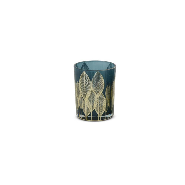 Safaary Kaarslichthouder -goud glas- 920042 large