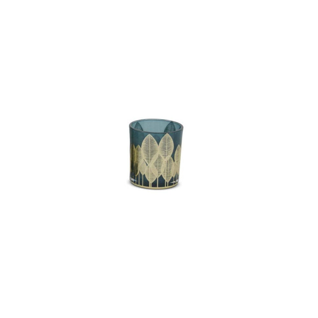 Safaary Kaarslichthouder -goud glas- 920040 large
