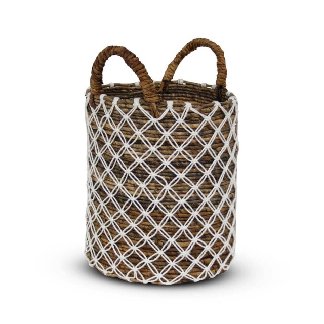 Safaary Rieten mand van zeegras -naturel bali- HHRB0417 large