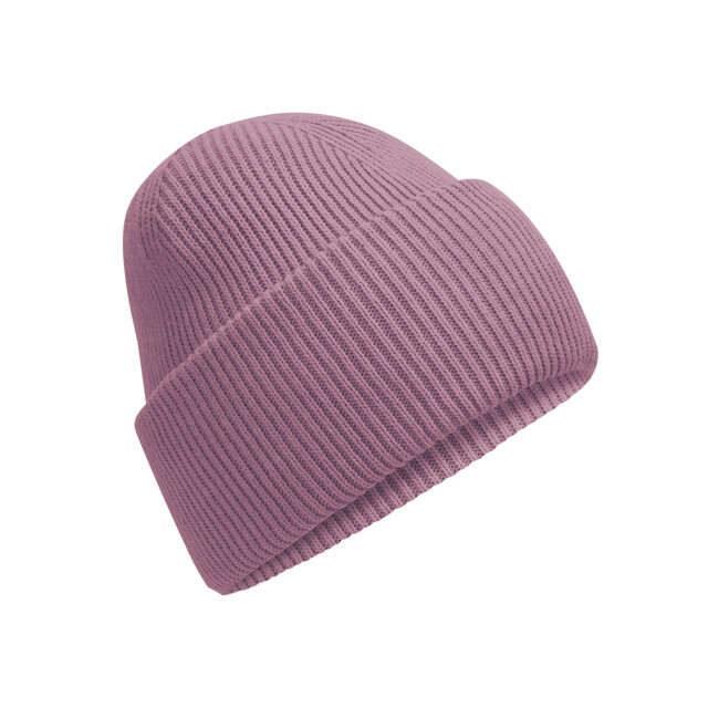 Beechfield Unisex classic engineered crown beanie voor volwassenen UTFK1803_dustypurple large