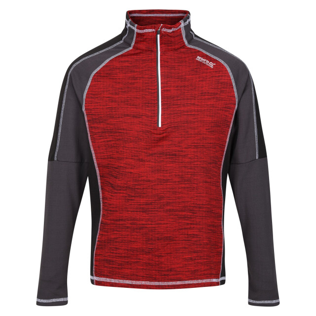 Regatta Heren hepley fleece UTRG6179_red large