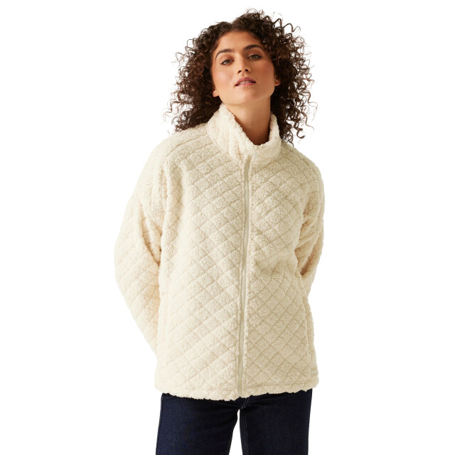 Regatta Dames apphia full zip fleecejack UTRG11171_lightvanilla large