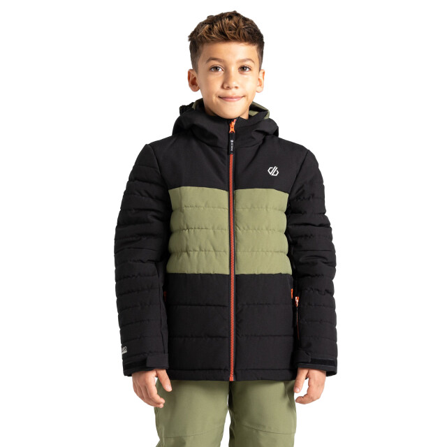 Dare2b Kinder/kinder cheerful ii ski jacket UTRG11159_blackolivinegreen large