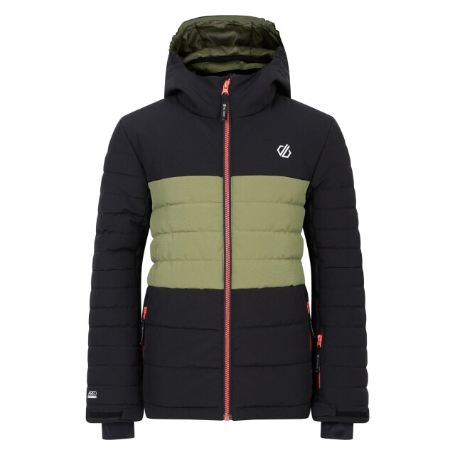 Dare2b Kinder/kinder cheerful ii ski jacket UTRG11159_blackolivinegreen large