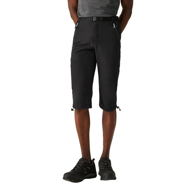 Regatta Heren xert stretch iii stretch active capri shorts UTRG10047_black large