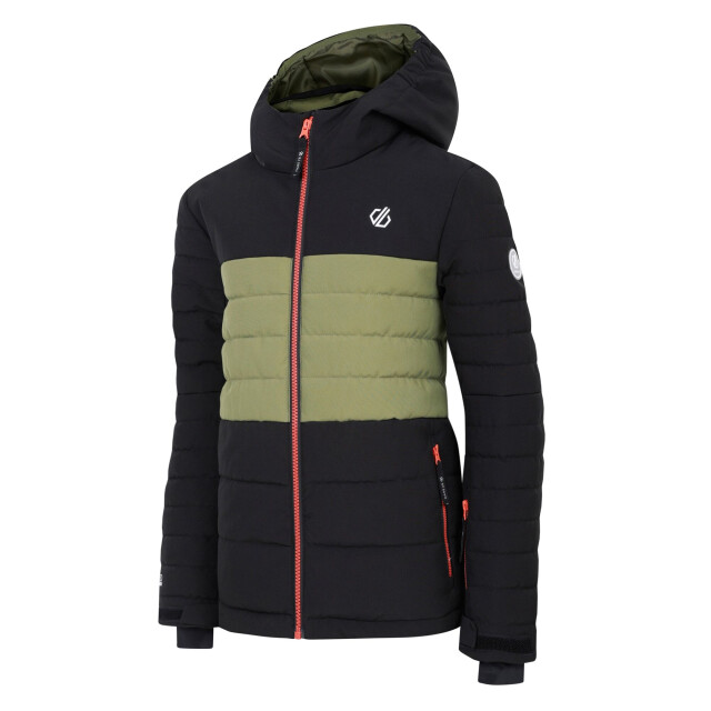Dare2b Kinder/kinder cheerful ii ski jacket UTRG11159_blackolivinegreen large