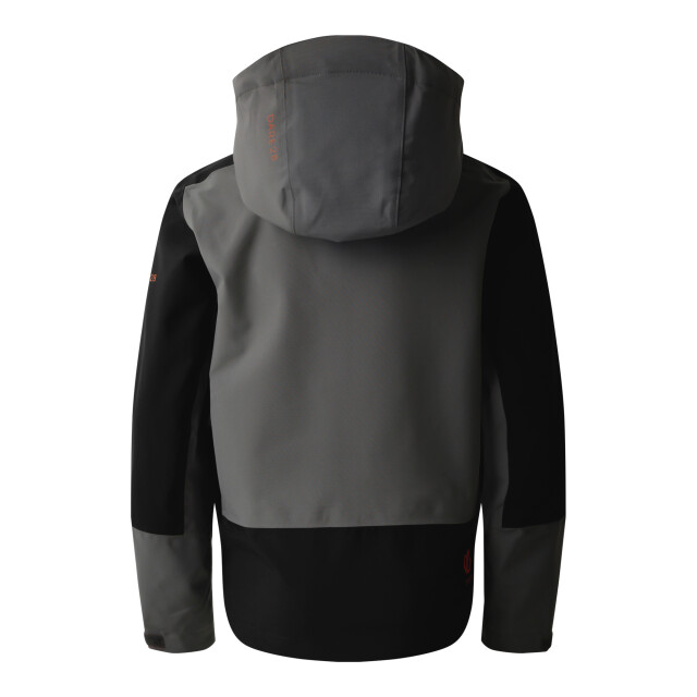 Regatta Kinderen/kinderen explore ii waterdichte jas UTRG11536_blackgranitegrey large