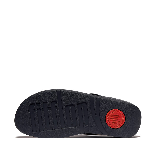 FitFlop Fino multi-stone leather toe-post sandals IU9 large