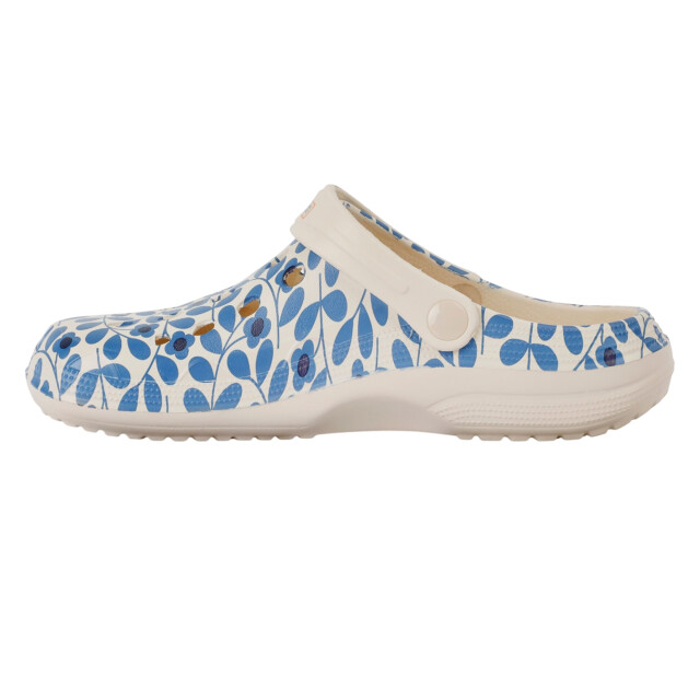 Regatta Dames orla kiely jasmine bloemen klompen UTRG11563_blue large