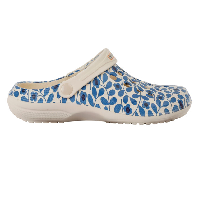 Regatta Dames orla kiely jasmine bloemen klompen UTRG11563_blue large