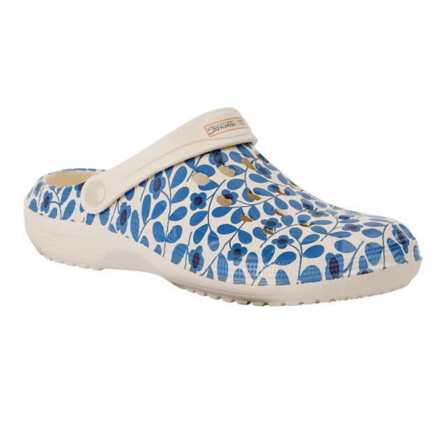 Regatta Dames orla kiely jasmine bloemen klompen UTRG11563_blue large