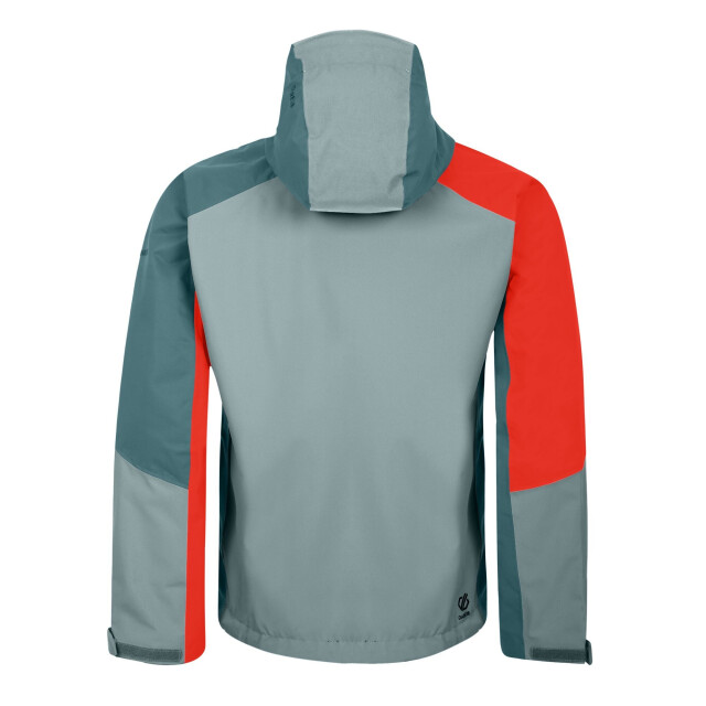 Dare2b Heren arising waterdichte jas UTRG8731_trailblazeorangeslatemedicalgreen large