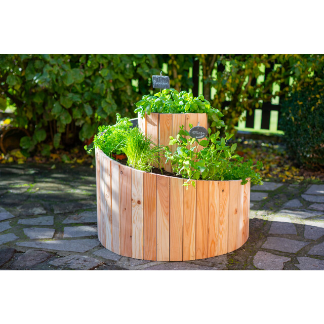Westmann Plantenbak spiral wm102424 houten kruidenbak 55cm 3079298 large