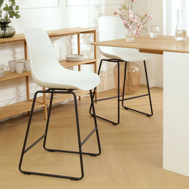 Nolon Nino-pip barkruk zwart onderstel 65 cm 2027490 large