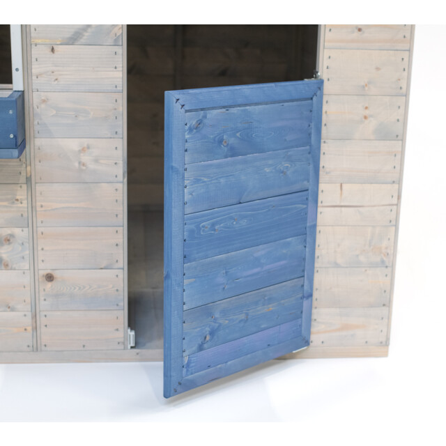 Wendi Toys Houten speelhuis strandwinkel blauw voor buiten / tuin 3047870 large