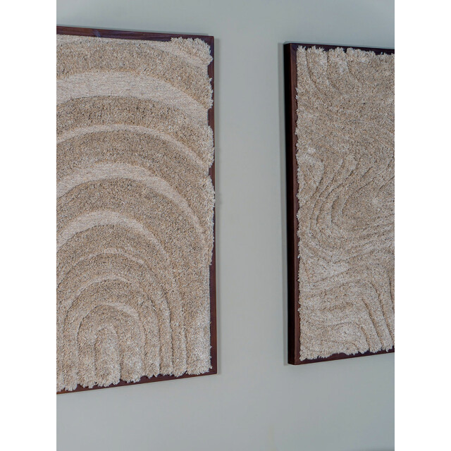 Home67 Wanddecoratie demi wool hanging 70 x 100 cm 2905414 large