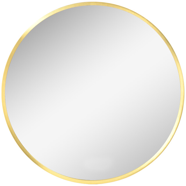 4goodz Ronde spiegel 50 cm met aluminium frame - 3079910 large