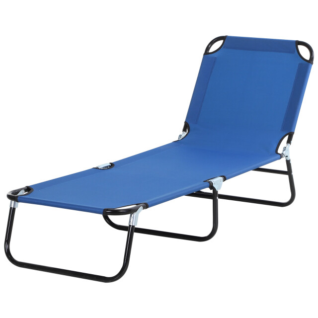 4goodz Ligbed opvouwbaar rugleuning verstelbaar 5 standen - 3079556 large