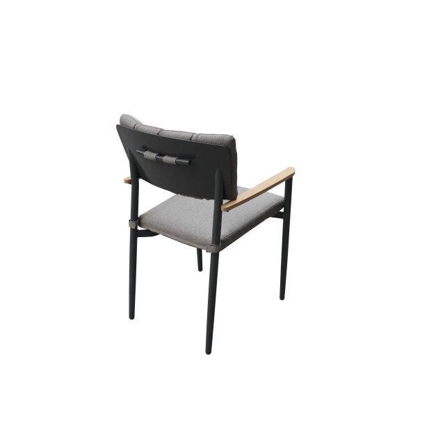 SenS-Line alicante eetkamerstoelen set van 4 56,5x59,5x87 aluminium 3079741 large