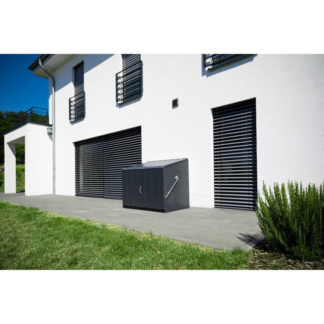 Trimetals Opbergkast stoweaway tm11000 fietsenberging antraciet | 88x136x112 3048339 large