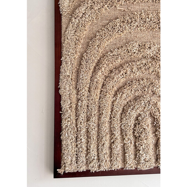 Home67 Wanddecoratie demi wool hanging 70 x 100 cm 2905414 large