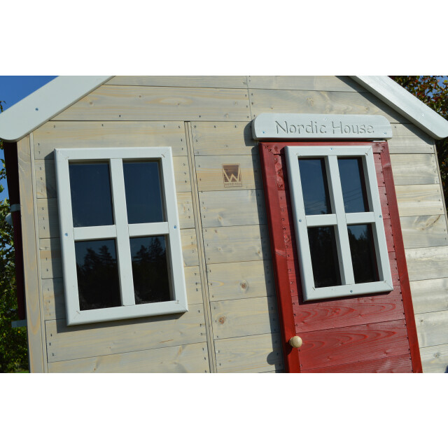 Wendi Toys Houten speelhuis op palen wtm21 160x190x244 cm 3068177 large