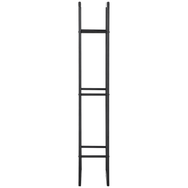 4goodz Homcom houtrek metaal 25x60x150cm / 820-148 houtopslag standaard 3079302 large