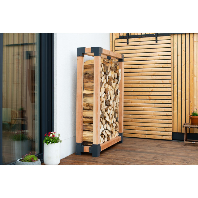 Westmann Haardhout houtopslag houtrek wmkr3020 brandhoutrek 40x138x180cm 3078575 large