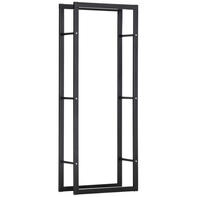 4goodz Homcom houtrek metaal 25x60x150cm / 820-148 houtopslag standaard 3079302 large