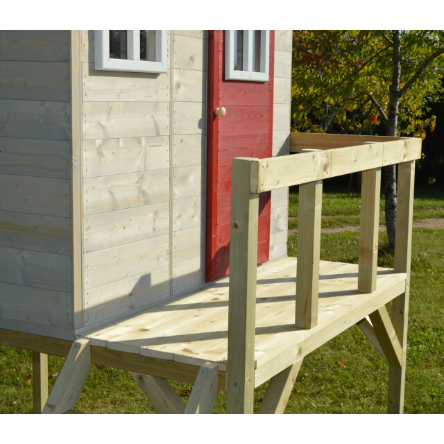 Wendi Toys Houten speelhuis op palen wtm21 160x190x244 cm 3068177 large