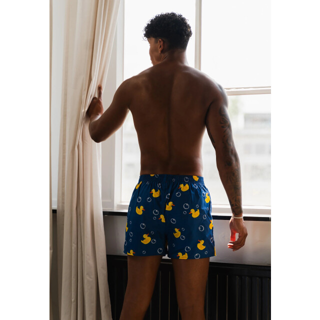 MG-1 Wijde boxershorts heren 6-pack katoen multipack met print d325 MG1-325 large