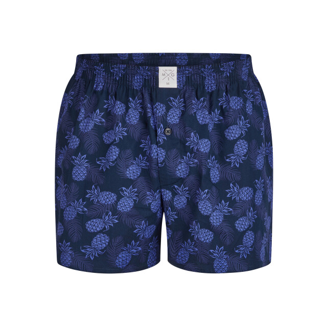 MG-1 Wijde boxershorts heren 6-pack katoen multipack met print d325 MG1-325 large