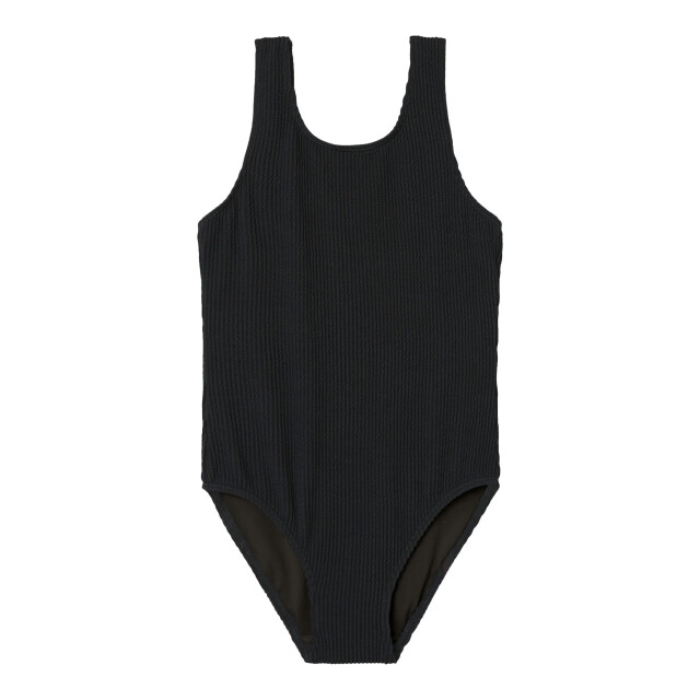 Name It Meisjes badpak nkfziba gestreept 13232808-Zwart large